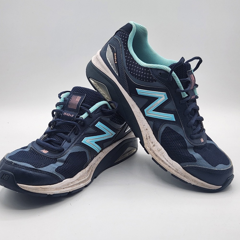 New Balance 1540v3 Women's Running Shoes Sneakers Blue USA‎ Made Size 9.5